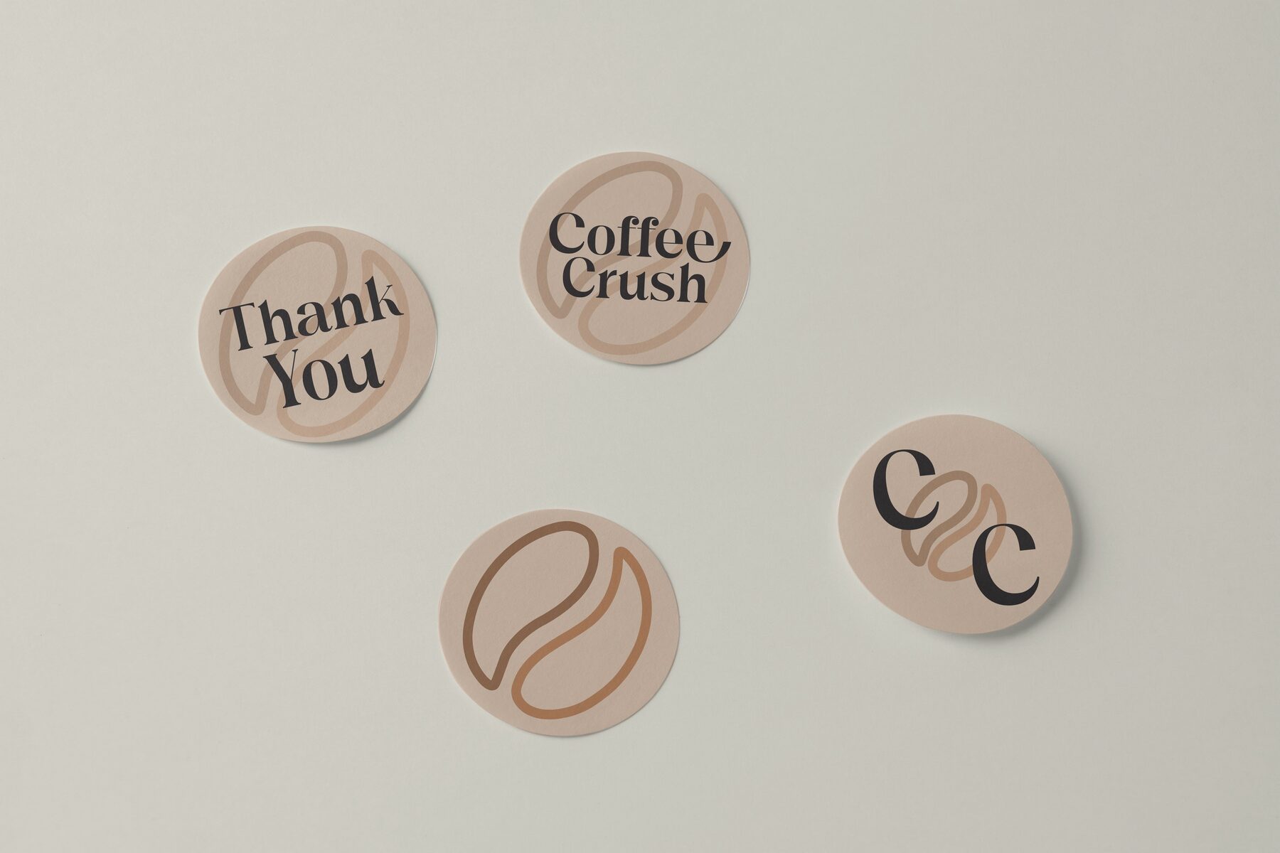 Coffee Crush sticker collection
